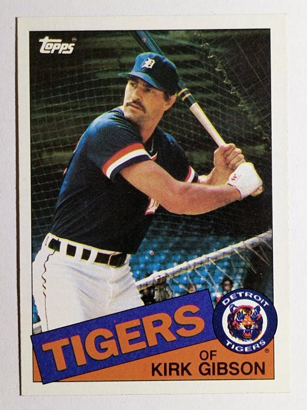 1985 Topps #565 Kirk Gibson