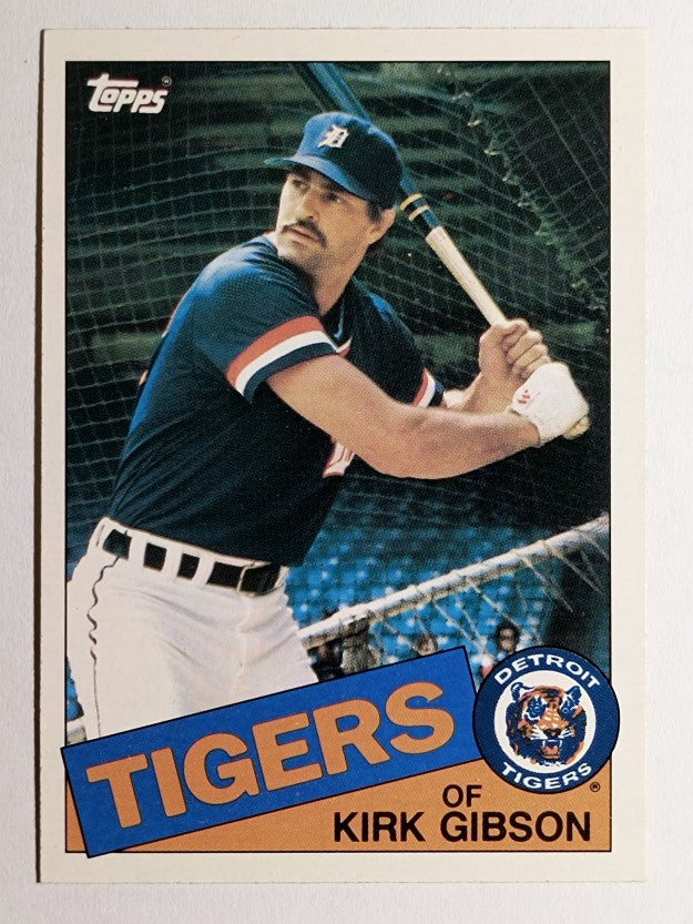 1985 Topps #565 Kirk Gibson
