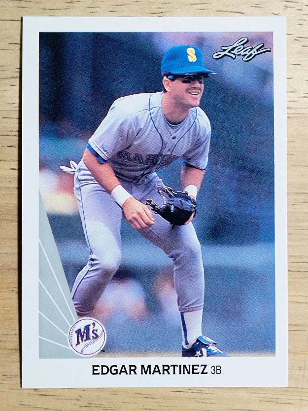 1990 Leaf #299 Edgar Martinez