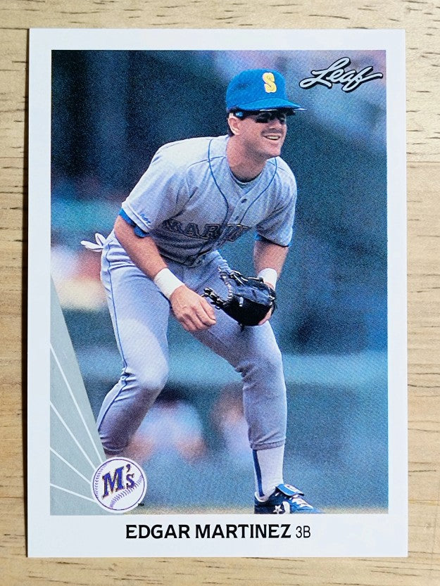 1990 Leaf #299 Edgar Martinez