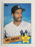 1985 Topps #705 Dave Winfield AS
