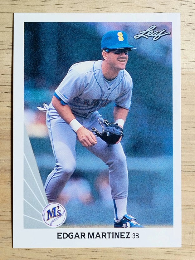 1990 Leaf #299 Edgar Martinez