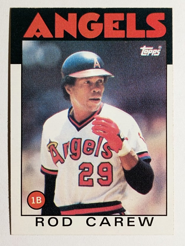 1986 Topps #400 Rod Carew