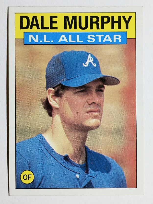 1986 Topps #705 Dale Murphy AS