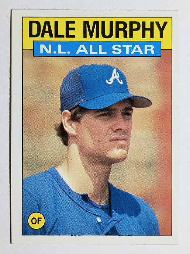 1986 Topps #705 Dale Murphy AS