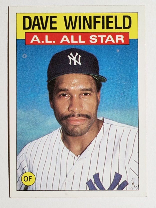 1986 Topps #717 Dave Winfield AS