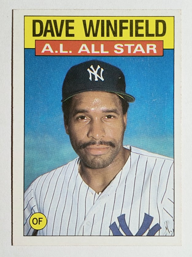 1986 Topps #717 Dave Winfield AS