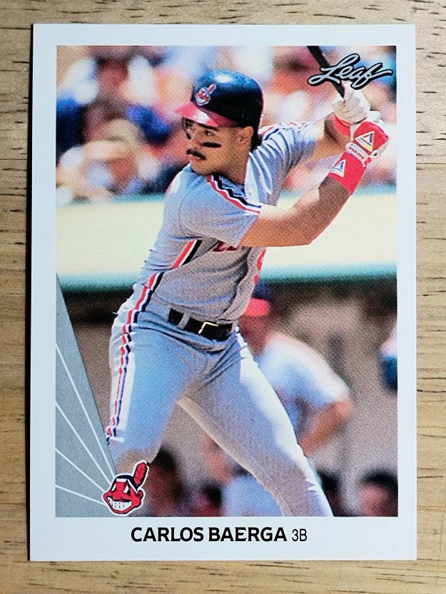1990 Leaf #443 Carlos Baerga RC