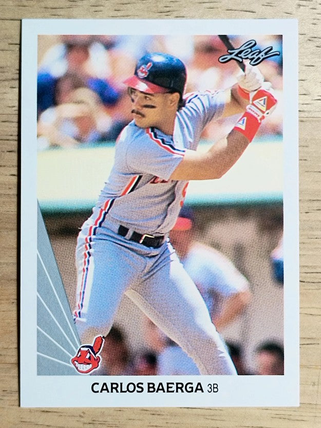 1990 Leaf #443 Carlos Baerga RC