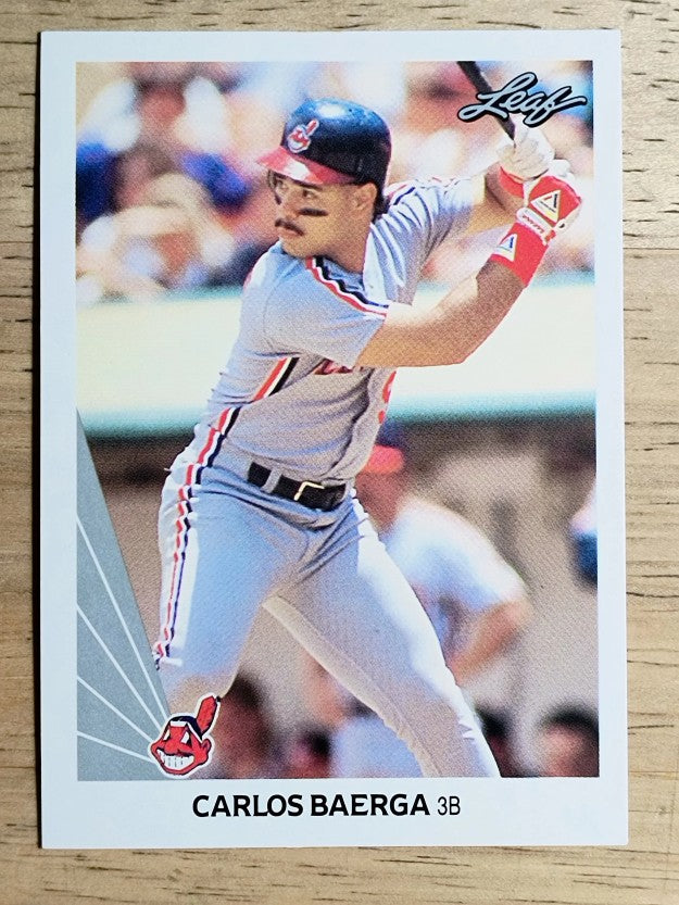 1990 Leaf #443 Carlos Baerga RC