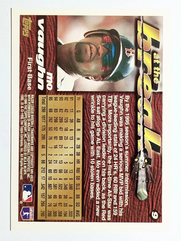 1995 Topps Traded #9T Mo Vaughn AB