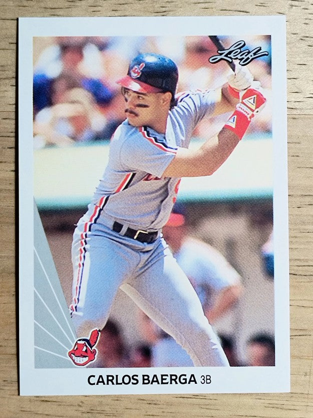 1990 Leaf #443 Carlos Baerga RC