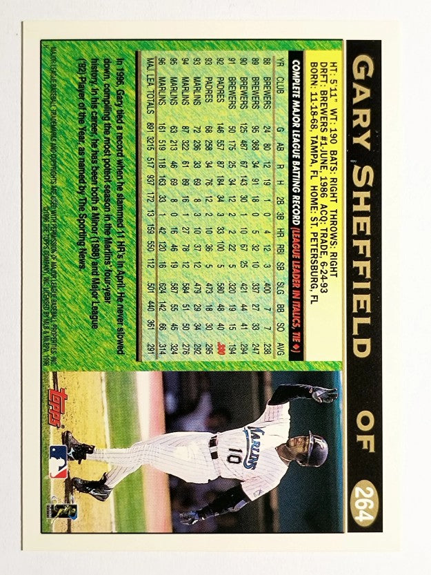 1997 Topps #264 Gary Sheffield