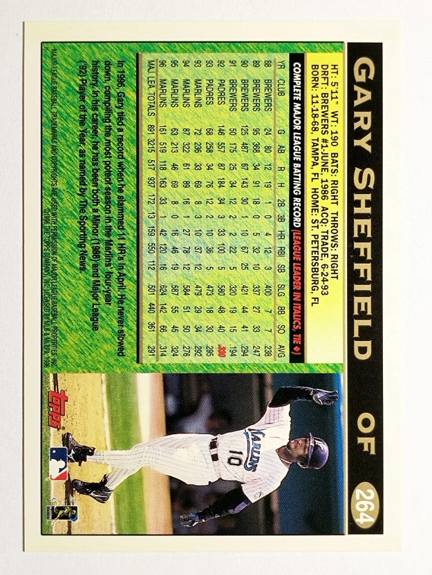 1997 Topps #264 Gary Sheffield