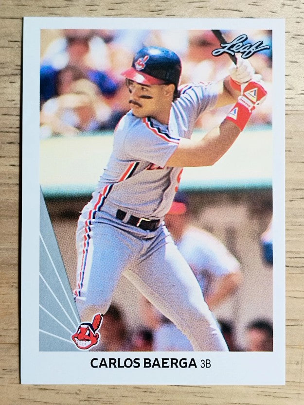1990 Leaf #443 Carlos Baerga RC