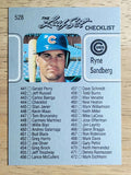 1990 Leaf #528 Ryne Sandberg CL
