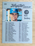 1990 Leaf #528 Ryne Sandberg CL