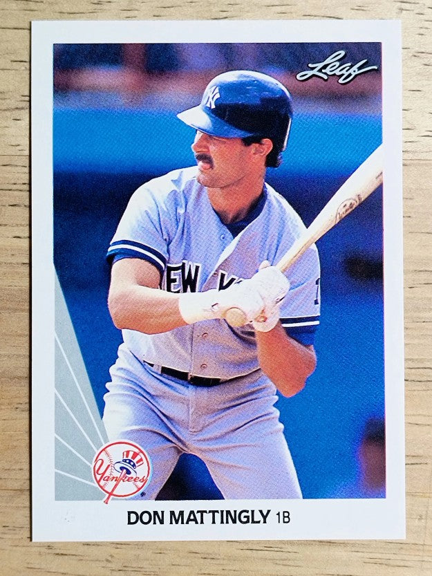 1990 Leaf #69 Don Mattingly