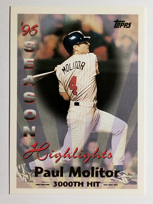 1997 Topps #463 Paul Molitor SH