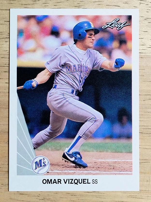 1990 Leaf #88 Omar Vizquel