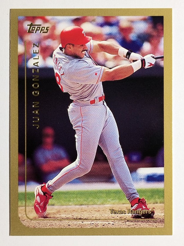 1999 Topps #50 Juan Gonzalez