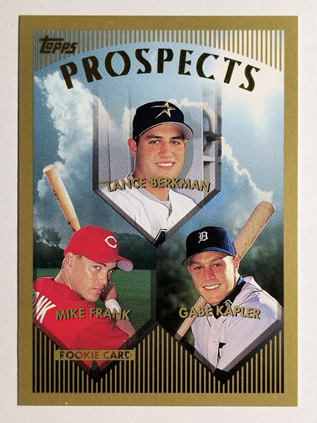 1999 Topps #205 Lance Berkman/Gabe Kapler