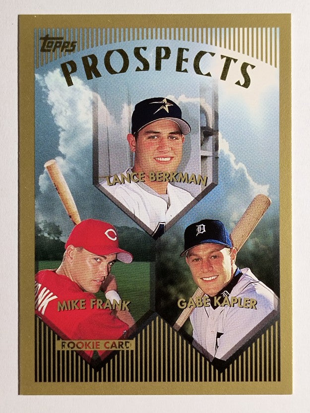 1999 Topps #205 Lance Berkman/Gabe Kapler