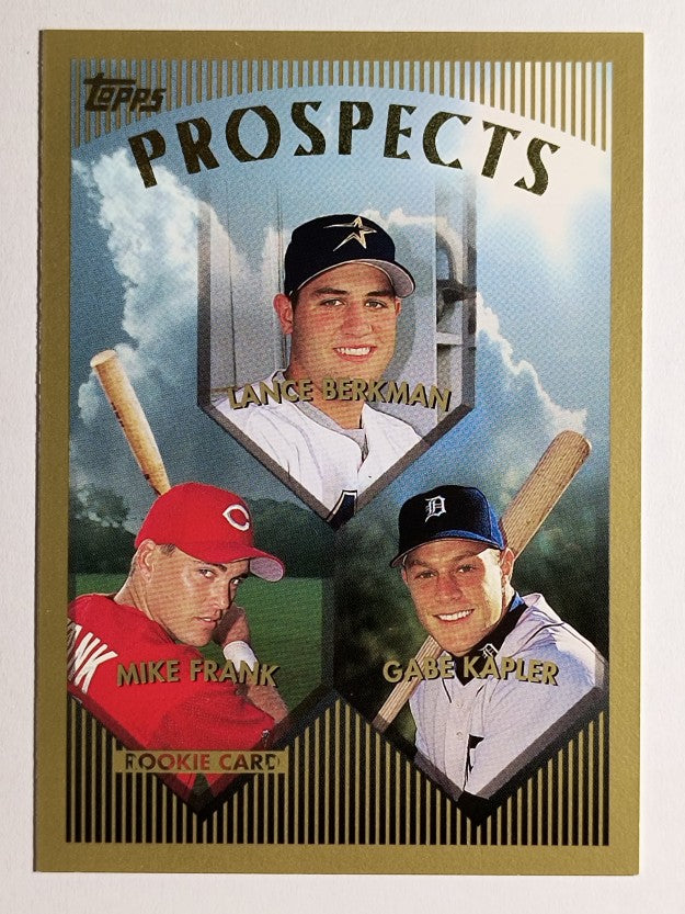 1999 Topps #205 Lance Berkman/Gabe Kapler