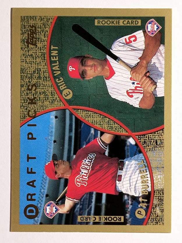 1999 Topps #444 Pat Burrell/Eric Valent RC