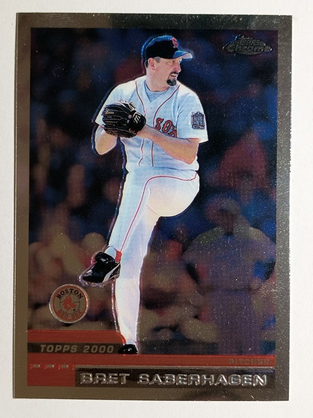 2000 Topps Chrome #12 Bret Saberhagen