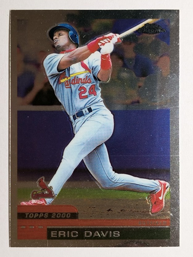 2000 Topps Chrome #190 Eric Davis
