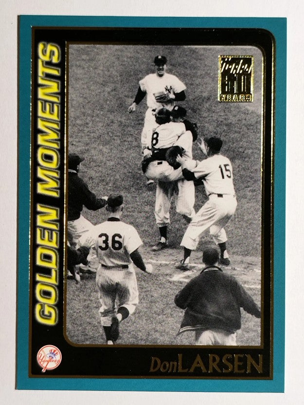 2001 Topps #378 Don Larsen GM