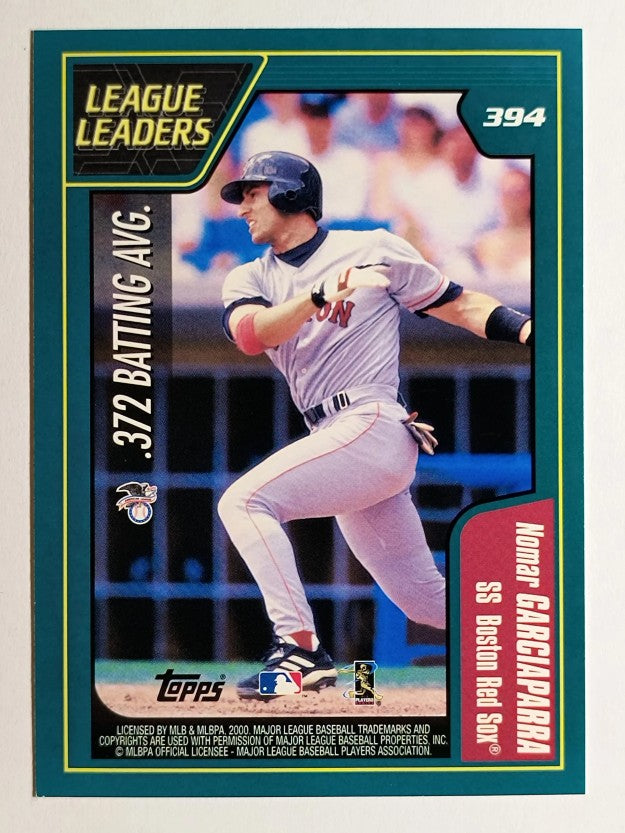 2001 Topps #394 Todd Helton/Nomar Garicaparra LL