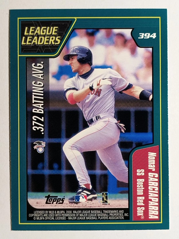 2001 Topps #394 Todd Helton/Nomar Garicaparra LL