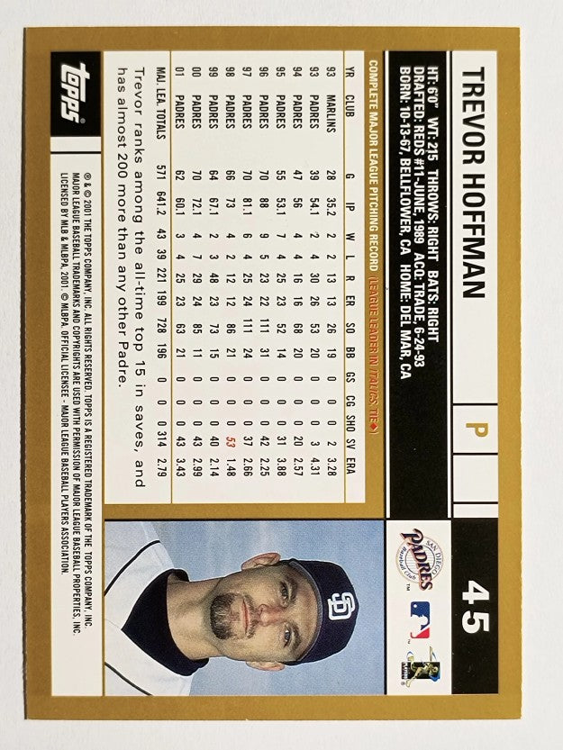 2002 Topps #45 Trevor Hoffman
