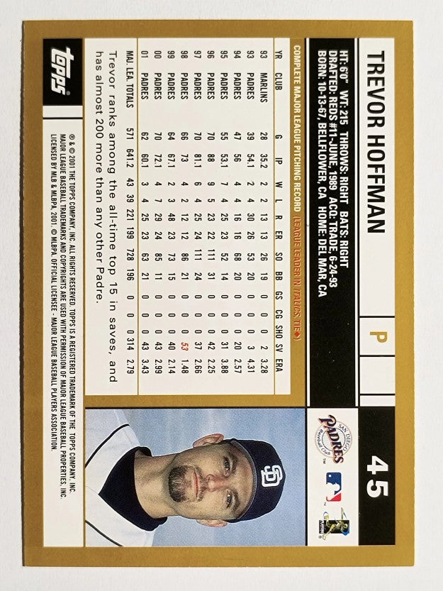 2002 Topps #45 Trevor Hoffman