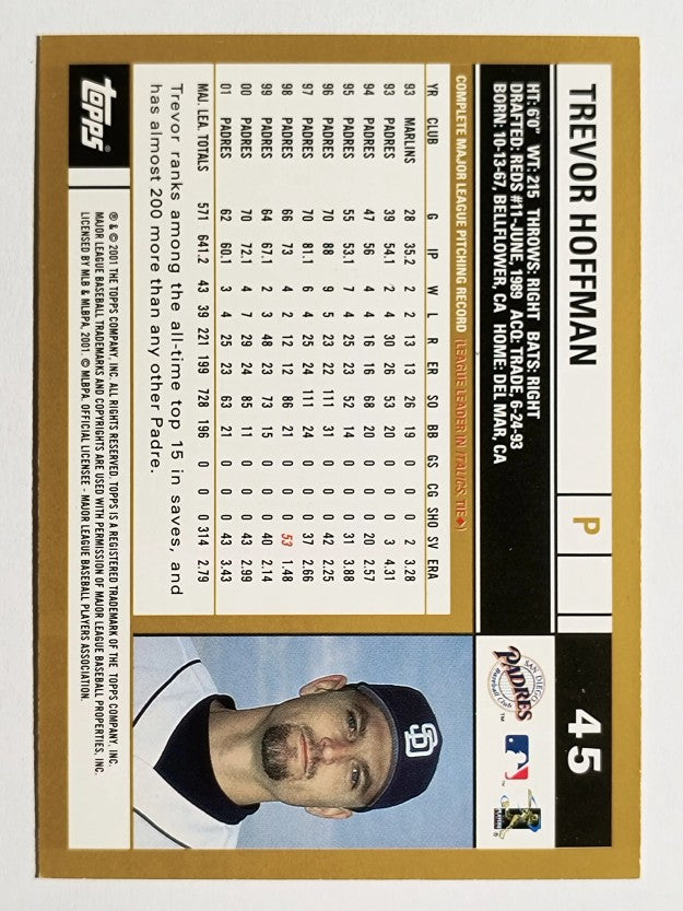 2002 Topps #45 Trevor Hoffman