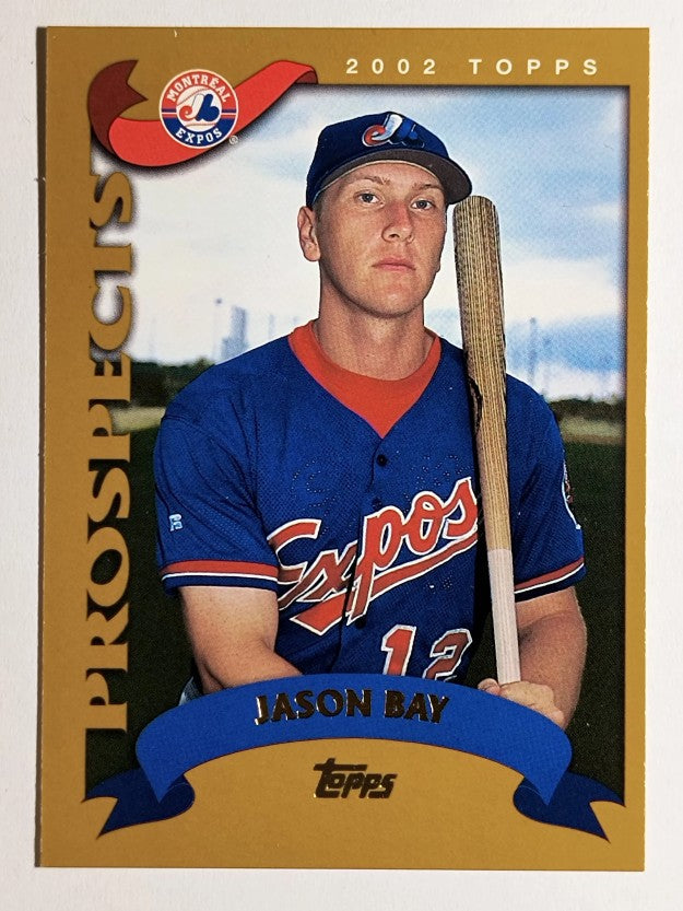 2002 Topps #326 Jason Bay PROS RC (EXMT)