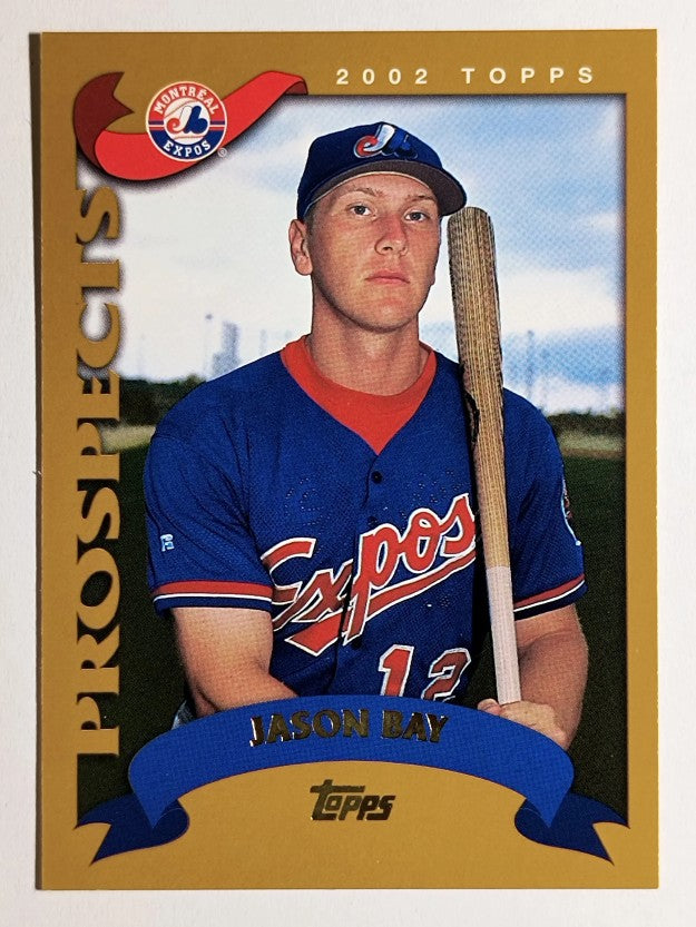 2002 Topps #326 Jason Bay PROS RC (EXMT)