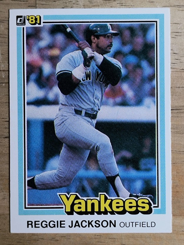 1981 Donruss #348 Reggie Jackson