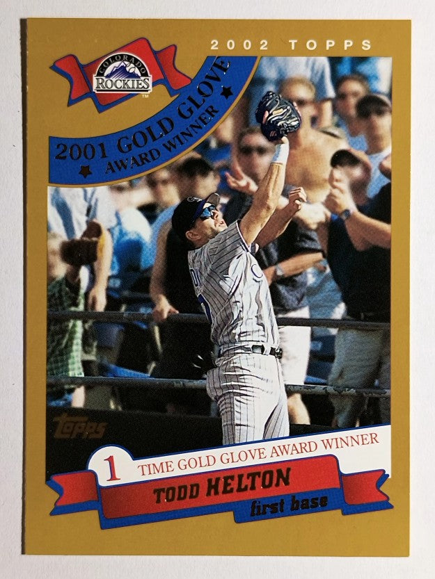 2002 Topps #707 Todd Helton GG
