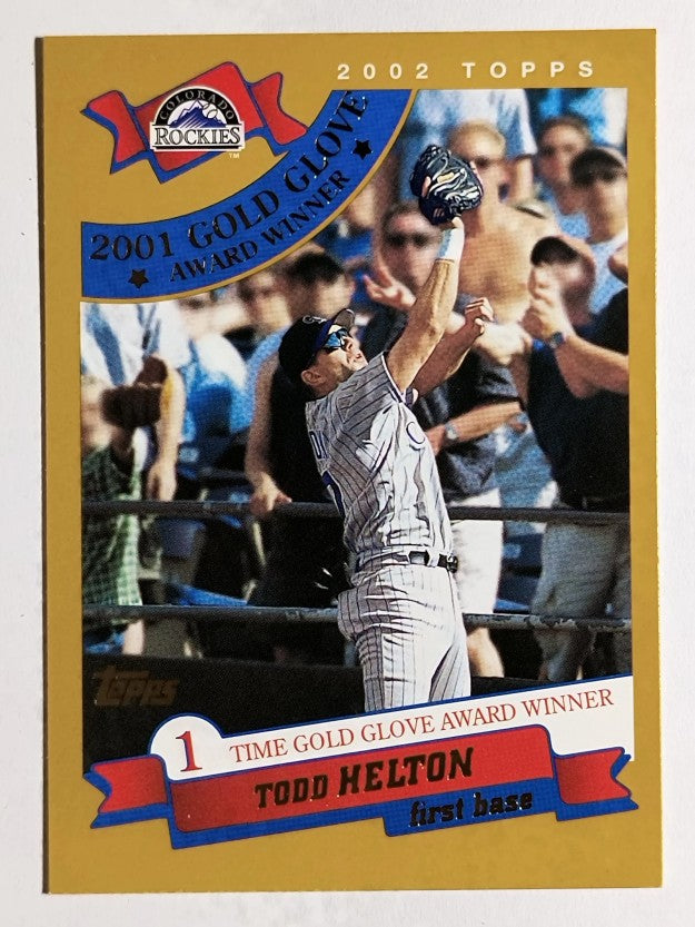 2002 Topps #707 Todd Helton GG