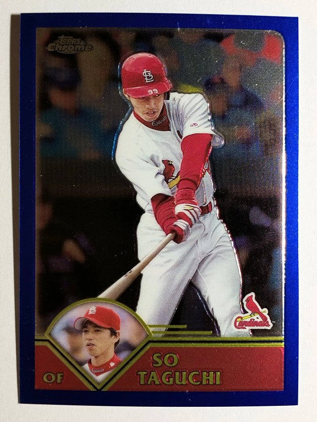 2003 Topps Chrome #379 So Taguchi