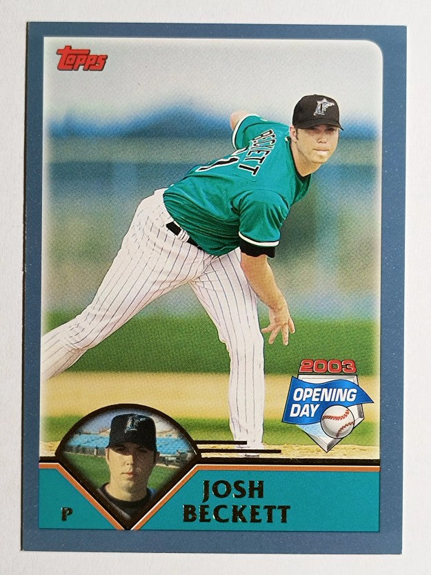 2003 Topps Opening Day #155 Josh Beckett