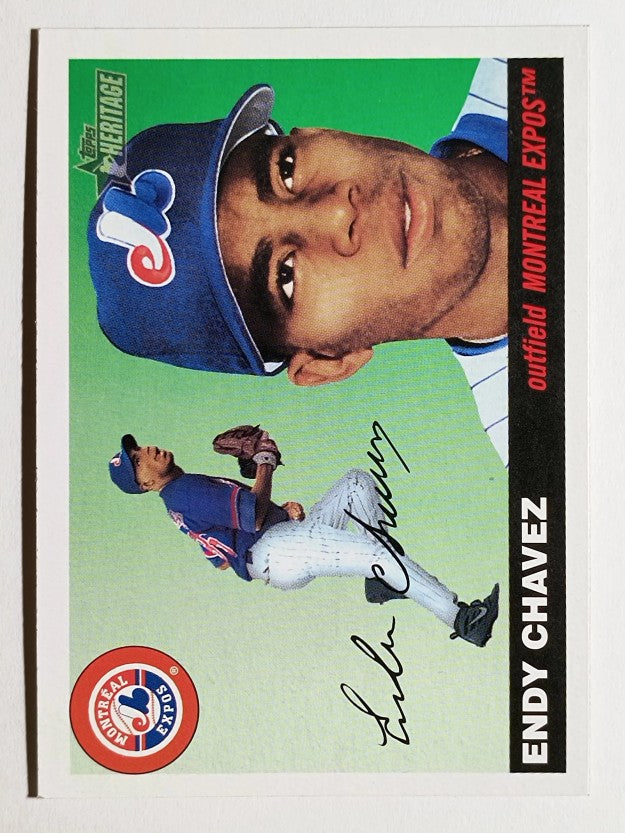 2004 Topps Heritage #15 Endy Chavez
