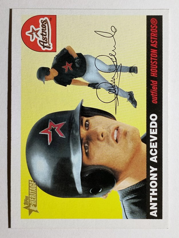 2004 Topps Heritage #27 Anthony Acevedo RC