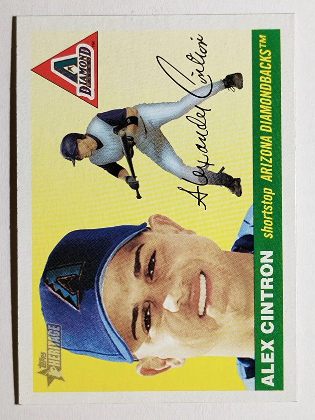 2004 Topps Heritage #39 Alex Cintron