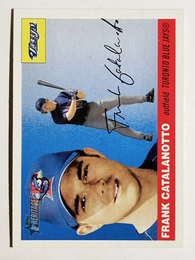 2004 Topps Heritage #52 Frank Catalanotto