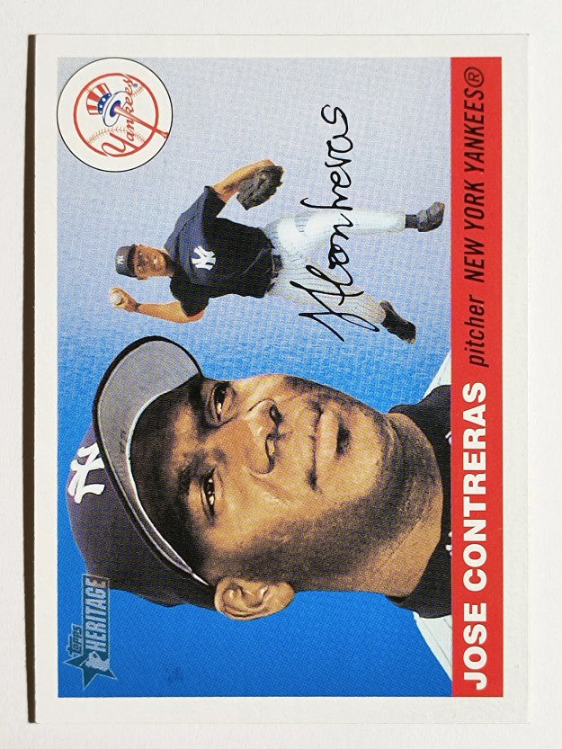 2004 Topps Heritage #53 Jose Contreras