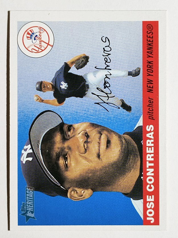 2004 Topps Heritage #53 Jose Contreras